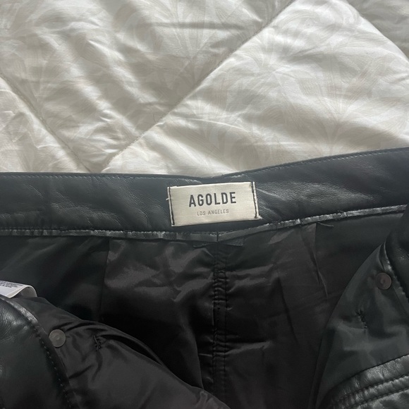 Recycled Leather Liv Mini Skirt in Detox
AGOLDE - Picture 5 of 5